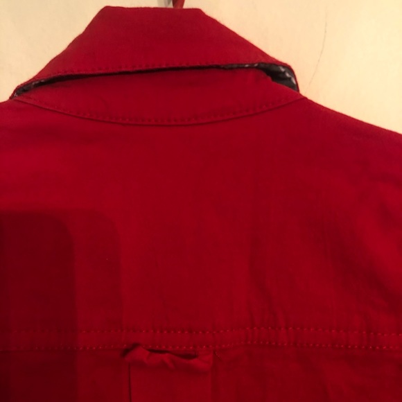COLORS Dresses Colors Button Down Red Dress Poshmark